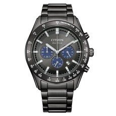 CITIZEN 星辰 光動能三眼計時腕錶 CA4677-50H