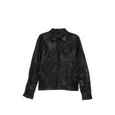 조르지오브라토 레더 칼라 재킷