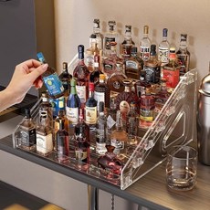 위스키 미니보틀 진열대 양주장 양주 미니 소품세트 디스플레이