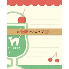 莫莫日貨 日本製 古川紙工 2021夏季限定 懷舊系列 美濃和紙信封信紙組 LT494, 1個