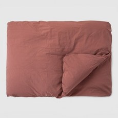 JAJU 먼지적은 초고밀도 80수 순면 홑이불커버_K_코코아 J60N904119274 - 161127, 브라운