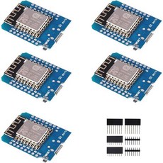 10개 WeMos D1 미니 V4.0.0 타입C USB 와이파이 사물인터넷 보드 ESP8266 4MB 아두이노 마이크로파이썬 노드MCU 호환, Micro