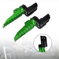 Benelli Tornado 302R 252R TNT 600I BN302S TNT 135 899 CNC鋁合金防滑前腳踏組, Green, 1個, Green