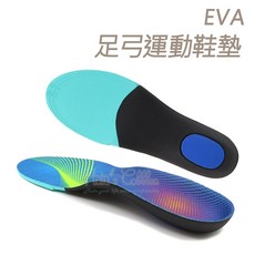 糊塗鞋匠 優質鞋材 C211 EVA足弓運動鞋墊 輕盈舒適 足弓支撐, 1個