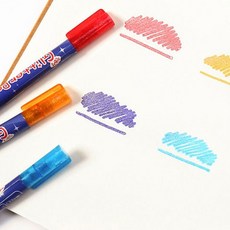 민화샵 글리터 반짝이펜 6색세트, 민화 글리터 반짝이펜 6색세트