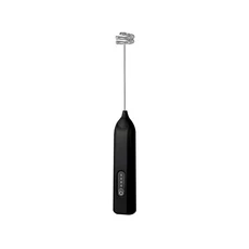 휴대용 전기 우유 거품기 USB 충전식 미니 폼 메이커 음료 믹서 비터 커피 라떼 말차, 01 Black