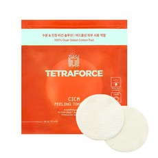 테트라포스 시카 필링 토너패드 소포장 휴대용 각질케어, 1개, 10매입