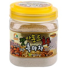 오양식품 잣 아몬드 호두 안동 흑마차, 800g, 1개입, 7개