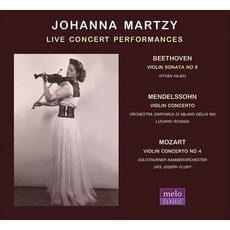 [CD] Johanna Martzy 베토벤: 바이올린 소나타 8번 멘델스존: 바이올린 협주곡 모차르트: 바이올린 협주곡 4번 (Live Concert Performances)