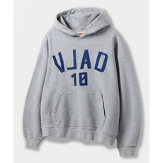 브랜드정품 디미트리 블랙 VLAD VTG 테이핑 타입 아트웍 후드 티셔츠_멜란지 346847