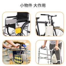 強力承重電動車掛鉤 嬰兒車推車通用掛包勾, 黑色陞級款【1個體驗裝】超强承重