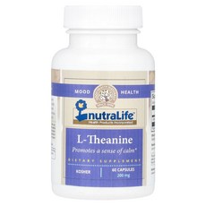 NutraLife L-Theanine 200 mg 60 Capsules, 1개, 60정