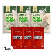 미성분식 대구명물 우리밀 짱돌떡볶이 즉석 떡볶이 밀키트, 1세트, 735g