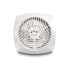 강력한 배출력 / 자동개폐 환풍기 / 15cm LD-PS151, 1개
