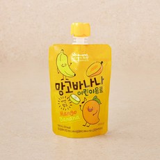 노브랜드 망고바나나 어린이음료, 6개, 100ml