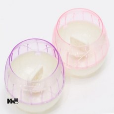 햄스터 사일런스 휠 색상랜덤 햄스터쳇바퀴 햄스터아크릴집 햄스터놀이기구