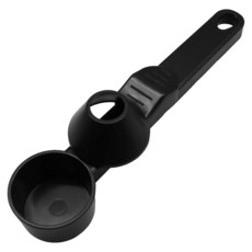 Zorfeter 1 Pack Coffee Scoop with Funnel Mess-Free Spoon Slide Measuring Funnel Design Measuring