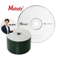 지금 필요한 CD-R 50P 700M 52X dvd BULK 멜로디 K31872EA, 본상품
