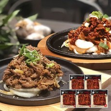 올반 바짝오리불고기 고추장맛 200gX5팩, 5개, 200g
