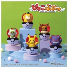 TAKARA TOMY Pokemon 彈彈有聲精靈球 (多款角色), 新葉喵