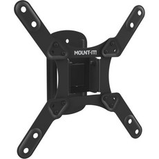 마운트 잇! MI-2829 소형 TV 모니터 월 | RV 퀵 릴리스 VESA 19 20 21 22 23 24 25 인치 화면 장착 75 100 호환 로우 프로파일 슬림 디자인, For 32-50" screen, 1개