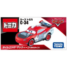 토미카 카즈 C-34 라이트닝 맥퀸 GRC 타입, 1개, 혼합색상