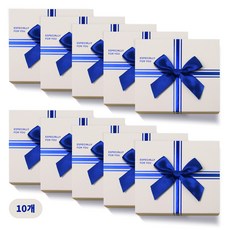 감사모아 비타민 답례품 결혼식 조문 돌잔치 회사 웨딩 선물 감사카드 쇼핑백 포함, 10개, 아이보리 리본