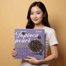 노브랜드 타피오카펄 50g 6개입 버블티 쫄깃한, 1개