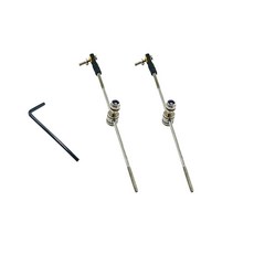 2PCS RC 보트 푸시로드 키트 M2 플라스틱 타이로드 엔드 볼 조인트와 및 커넥터 연결 스토퍼로 선박용 비행기 DIY 모델 장난감 교체 부품(M2 로드 엔드 M2x150mm, 1 M2 Rod End,M2x100mm Pushrod