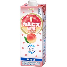 백도 음료, 6개, 1L