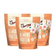 Bob's Red Mill 無麩質杏仁蛋白粉, 3個, 397克