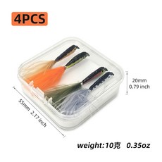 【釣友俱樂部】BLF301 彩繪小魚仿生餌 米諾沉水路亞假餌 翹嘴鱒魚鱸魚黑魚, 彩繪魚4枚混色裝, 1個