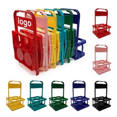 이디타 4구 컵 커피캐리어 테이크아웃 맥주 음료캐리어, 4구 캐리어_그린, 1개, 1개