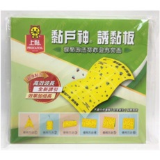 上黏 黏戶神 誘黏板 蒼蠅紙 5片/包, 1個, 【超取】-材積限制--【1單最多30包】, 300g