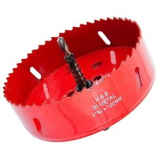 하이스 바이메탈 홀쏘 120mm 아바포함 원형 컷팅 목재 철판 석고 pvc 플라스틱 금속 목공 홀소 홀커터 홀컷터 홀캇타, 120 mm, 1개