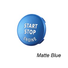 자동차 엔진 시작 버튼 E93 E91 E90 E92 DS-MA 용 E83 E87 E60 액세서리, Matte Blue