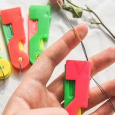 바느질 색상랜덤 자동 실꿰기 바늘, 옵션, 단품, 단품