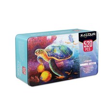 칼루어 520색 색연필 드로잉 컬러 틴케이스 디자인 마스터 아트 핸드페인팅, 520색 유성 컬러펜슬(3.0mm)