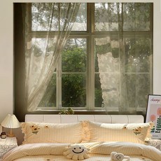 자연풍경 바다 숲 패브릭포스터 감성 인테리어 벽장식, 숲 속 아침