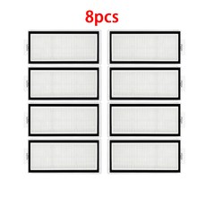 Roborock T8 Q7 MAX/Q7 MAX+ Q5 Pro Q8 MAX Q5 Pro+ Q8 MAX+ 로봇 청소기용 HEPA 필터, 8개