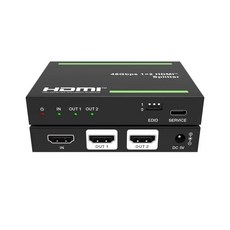 8K60 1x2/4/8 HDMI2.1 스플리터 / 자동 다운스케일링 48Gbps 4K 120Hz VRR ALLM QMS QFT SBTM HDR HDR10+ 돌비 EDID TV 디스, CHINA, 1x4 Splitter