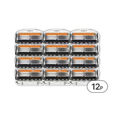 비브랜드 신형 5중 면도날 질레트 프로글라이드 퓨전 파워 호환, 4개입, 3세트