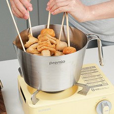 키친아트 인덕션가능 컵앤팟 스텐 계량컵 18cm, 18cm (2000ml), 1개, 실버, 2L