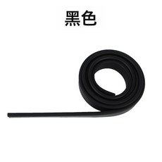 DFMEI 玻璃刮橡膠條可替換刮條不鏽鋼刮水器刀玻璃保潔玻璃刮皮條1.05米, 1個, 皮條(黑色):如圖