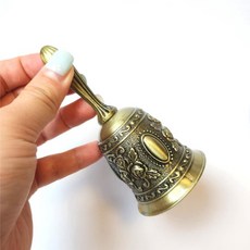핸드벨 수공예 벨 전통 황동, 1개, 상세페이지 참조