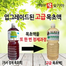정제(증류)목초액1.8L/농업용목초액20L, 1개, 1.8L, 1병