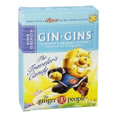 진저피플 진진스 진저 캐러멜 캔디 슈퍼 스트렝스, 31g, 1개