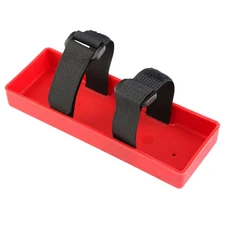 1/10 1/8 RC 자동차 액세서리 SCX10용 플라스틱 배터리 보관함 브래킷 트레이 케이스, [01] 빨간, [01] 빨간, 01 빨간