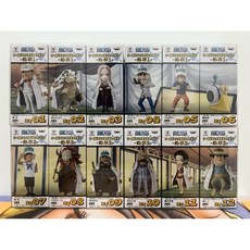 WCF 海賊王 頂上戰爭 海軍 超稀有系列 赤犬 海兵 中將 模型 玩具 公仔, 1個