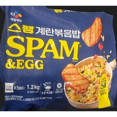 CJ 스팸 계란 볶음밥, 5개, 240g